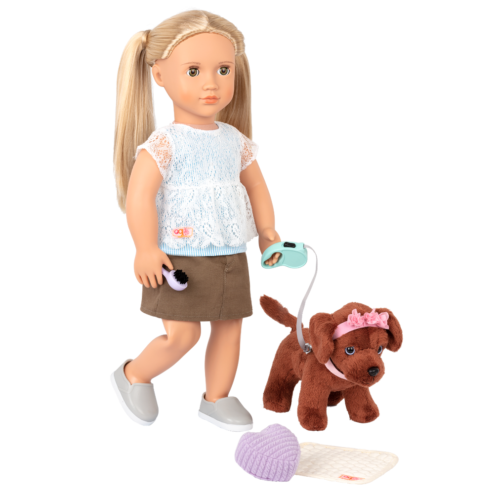 Happy Puppies - 46cm OG Pup Accessories - Doll Playsets - Our Generation UK