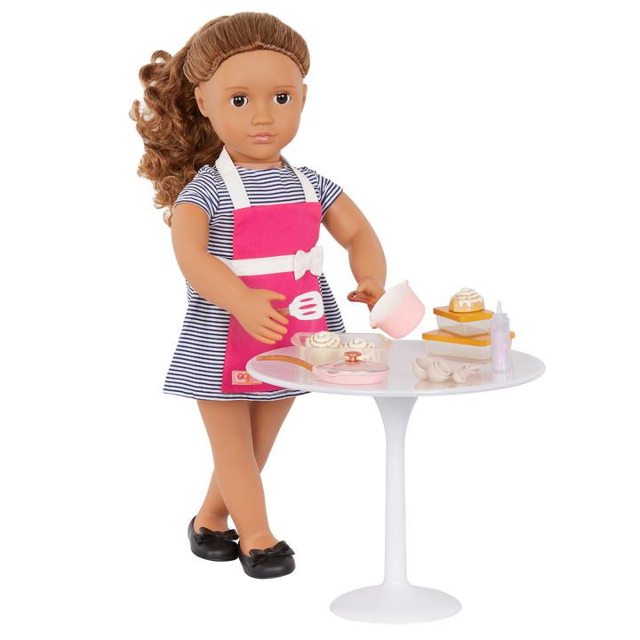 In the Kitchen Set - Cooking Accessories - Toy Microwave, Pots & Pans - Doll Accessories - Our Generation