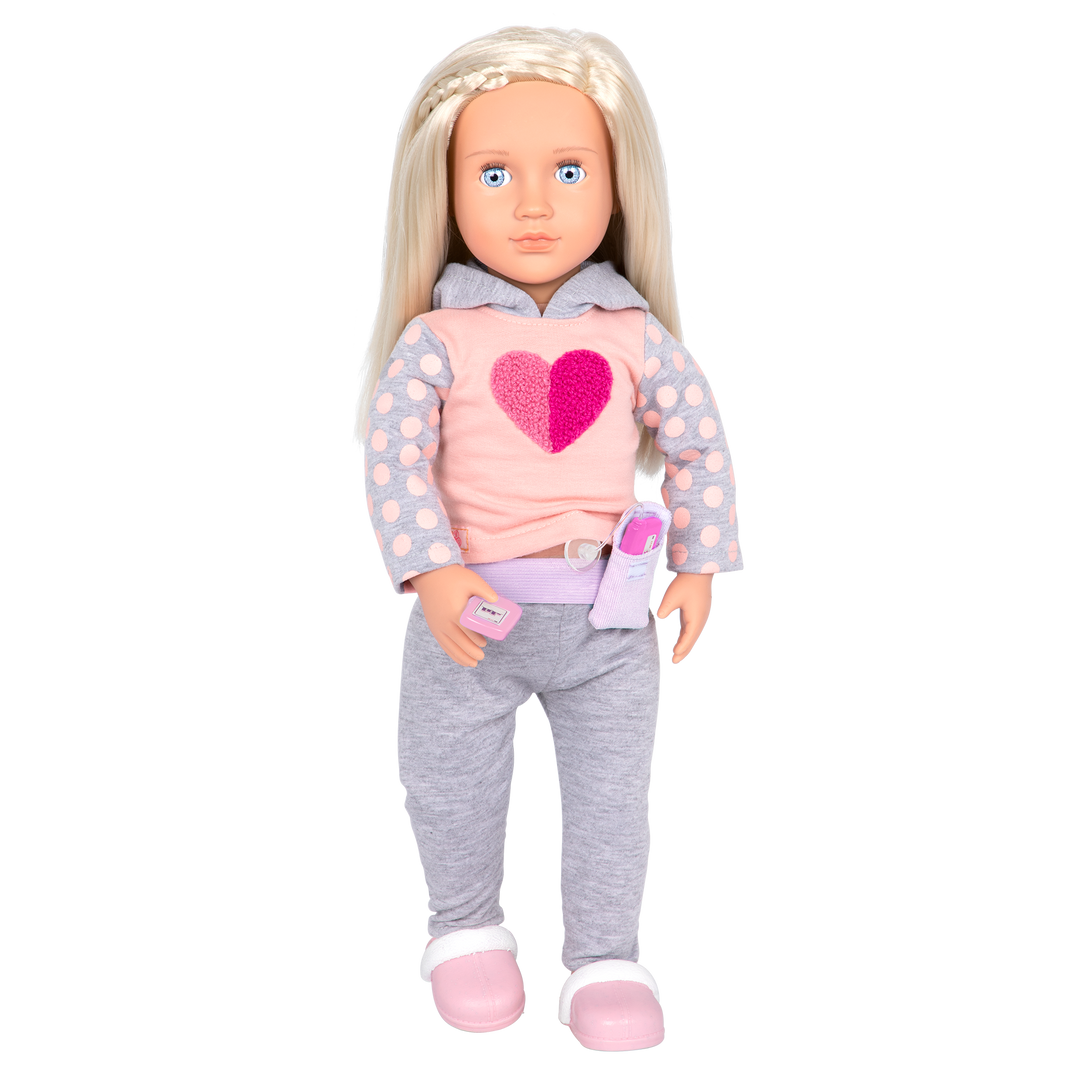 Sweet Treatment - Diabetic Care Set for 46cm Dolls - Small Accessories for Dolls - Our Generation
