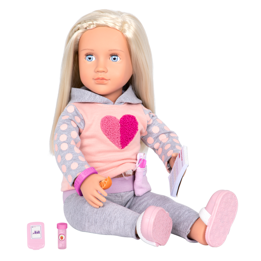 Diabetes care shop kit for dolls