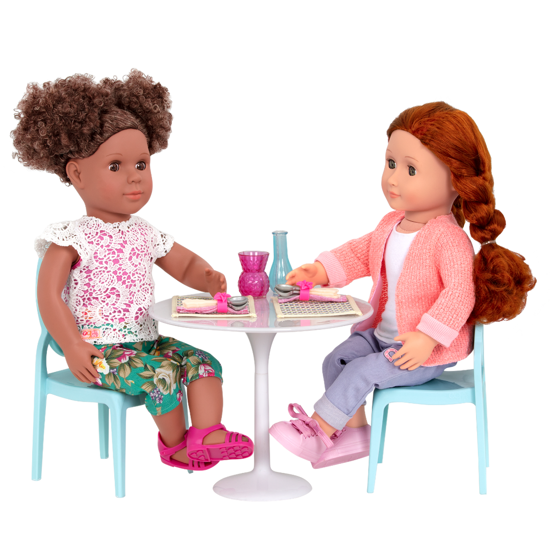 Table For Two 46cm Doll Furniture Set Our Generation Our Generation UK