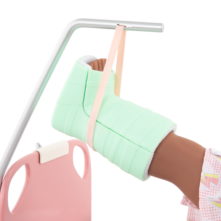 Get Well Bed - Hospital Bed for 46cm Dolls - Medical Accessories for OG Dolls - Doll Playset - Gifts for Kids - Our Generation