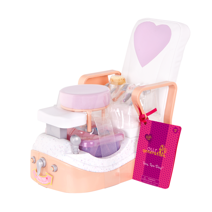 Yay Spa Day Chair - Doll Spa Accessory - Accessories for 46cm Dolls - Our Generation