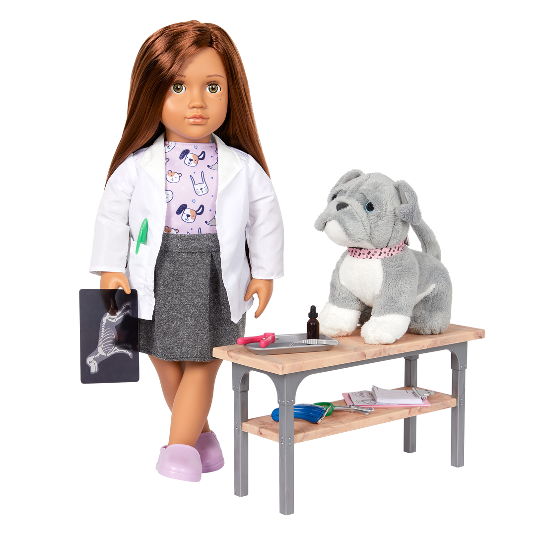 Our Generation Ready, Vet, Check Set for 18-inch Dolls