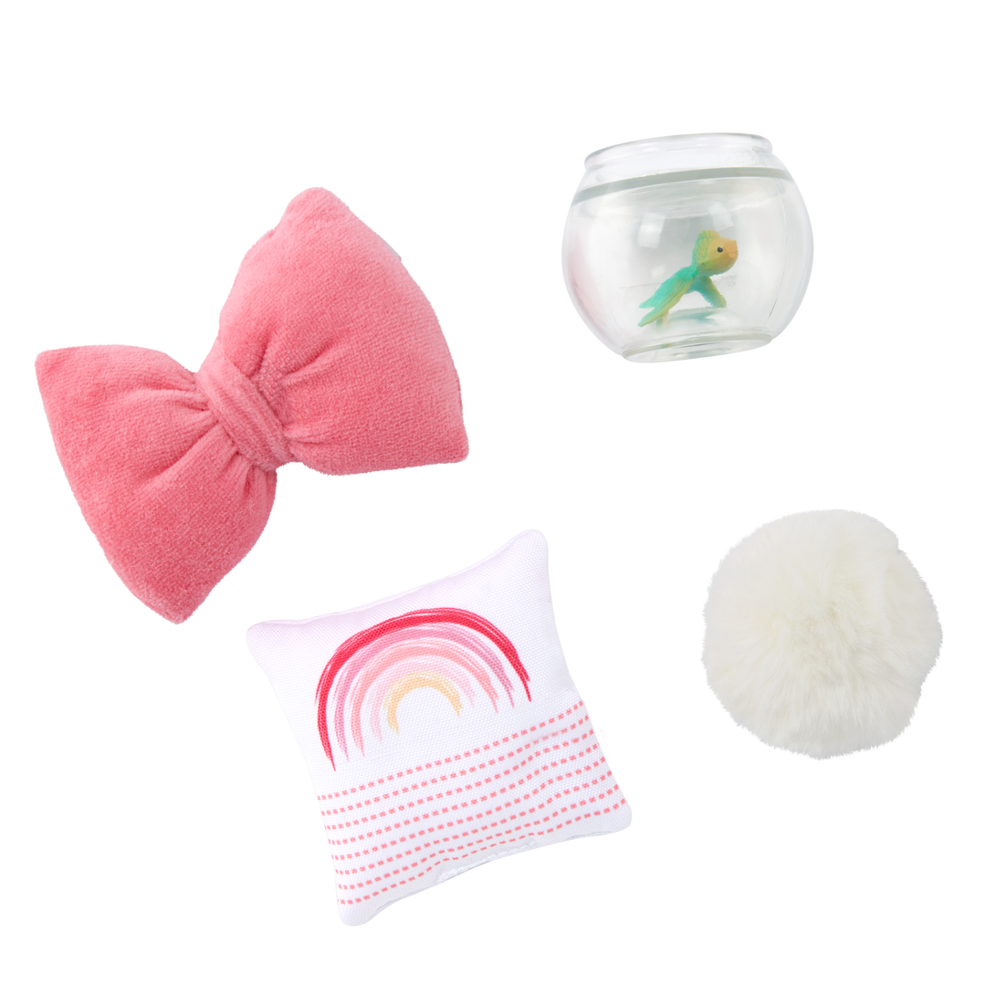 Our Generation Sweet Snuggles - Bed for 46cm Dolls - Doll Furniture - Bedroom Set for Dolls - Doll Accessories - Our Generation