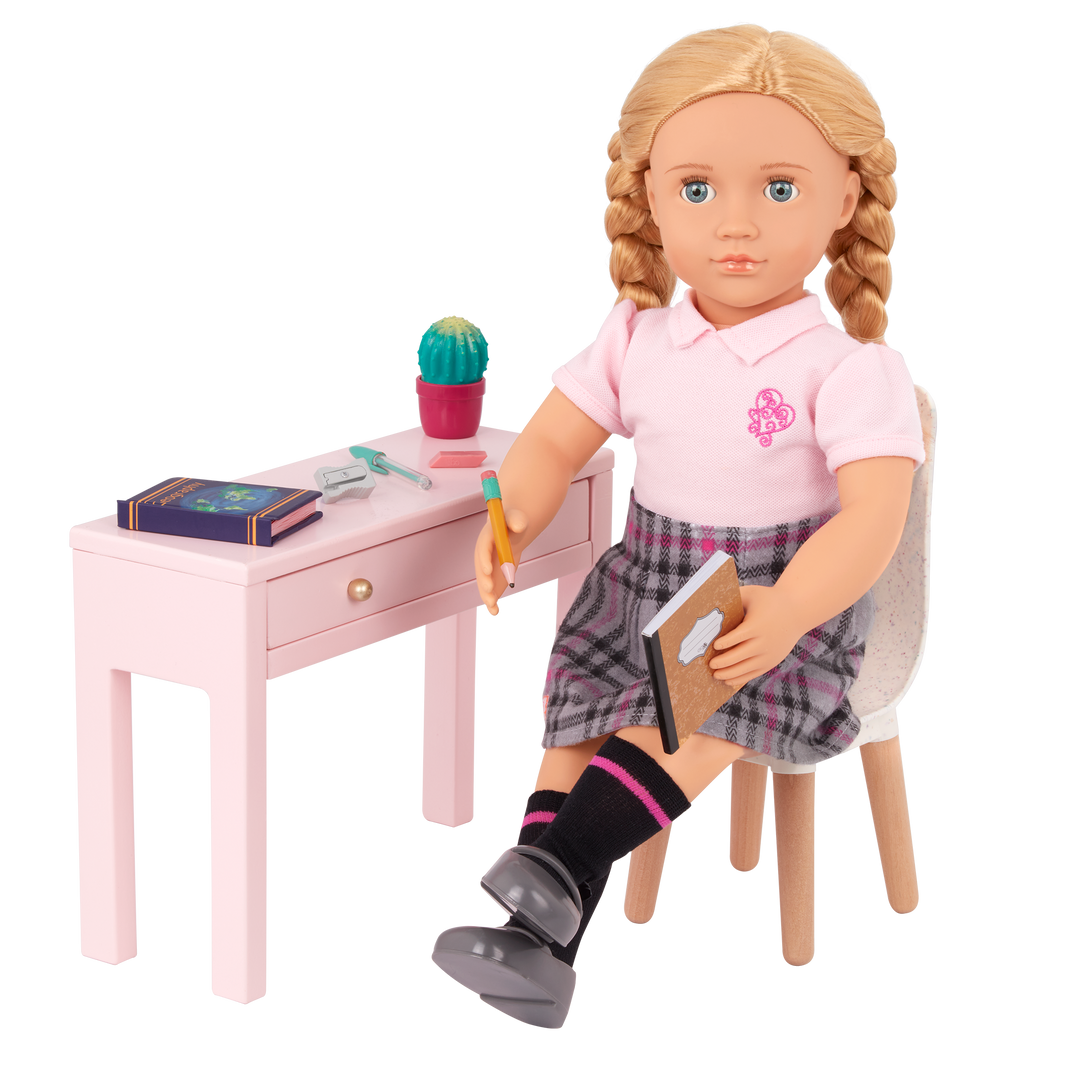 Doll desk for 18 inch dolls hotsell