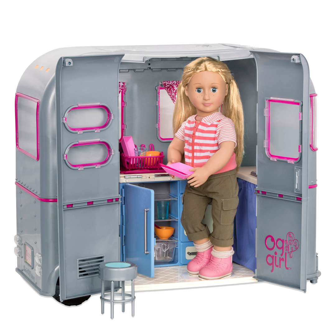 Our generation hot sale doll caravan