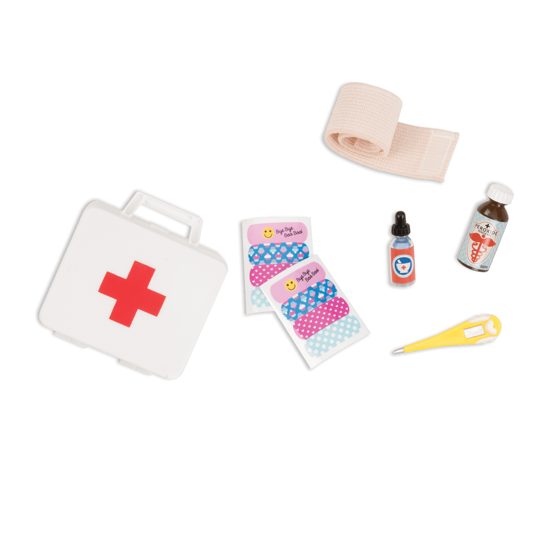 Little Owie Fit It Kit - First Aid Kit for Dolls - Medical Accessories - Doll Accessories - Our Generation