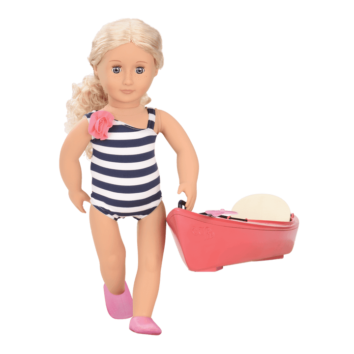 Kayak Adventure Set - Doll Boat & Kayaking Accessories - Accessories for Dolls - Our Generation