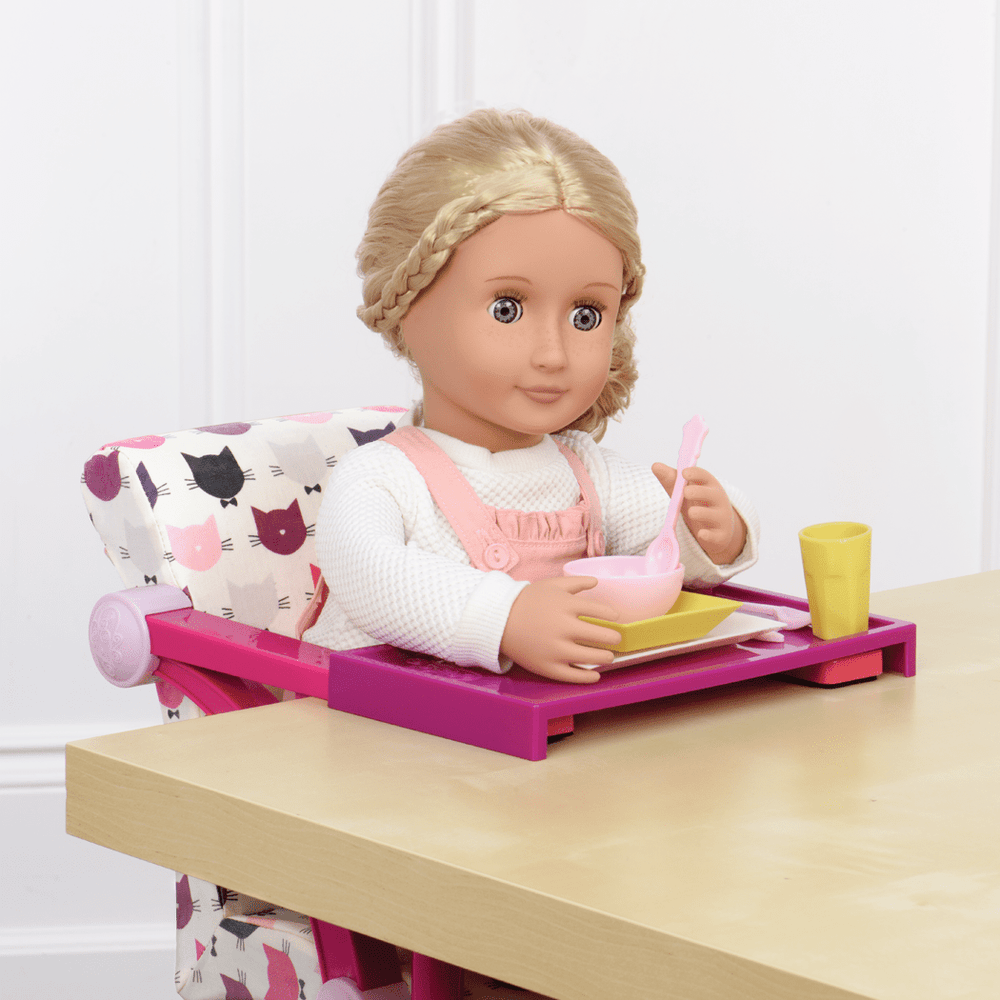 Doll clip on high chair sale