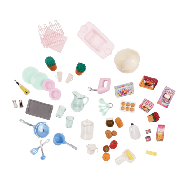 Gourmet Kitchen Set Pink