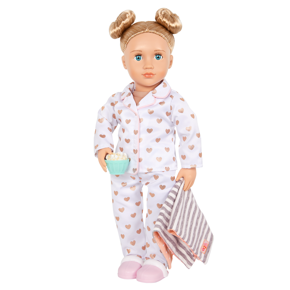 Slumber Party Set - Doll Sleepover Accessory - Small Accessories for Dolls - Our Generation