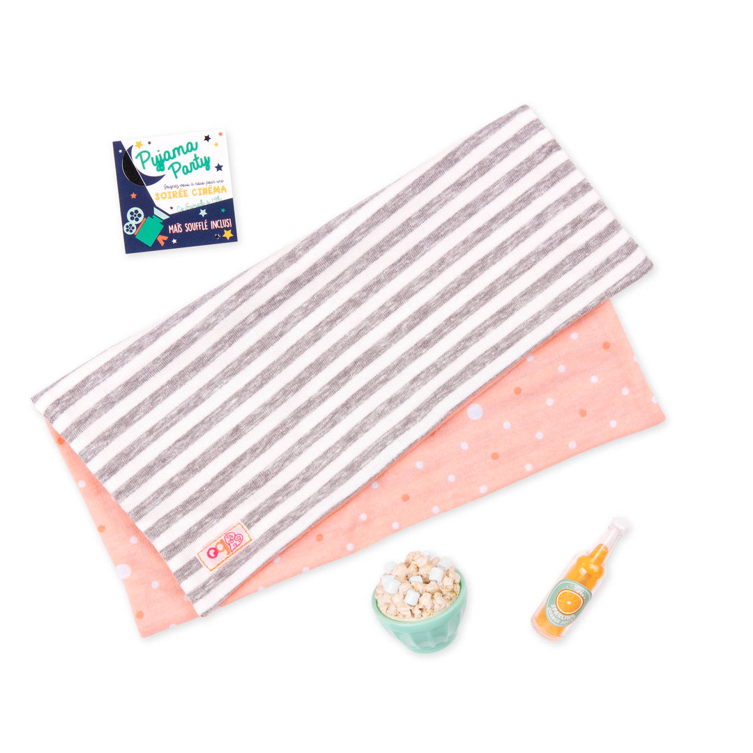 Slumber Party Set - Doll Sleepover Accessory - Small Accessories for Dolls - Our Generation