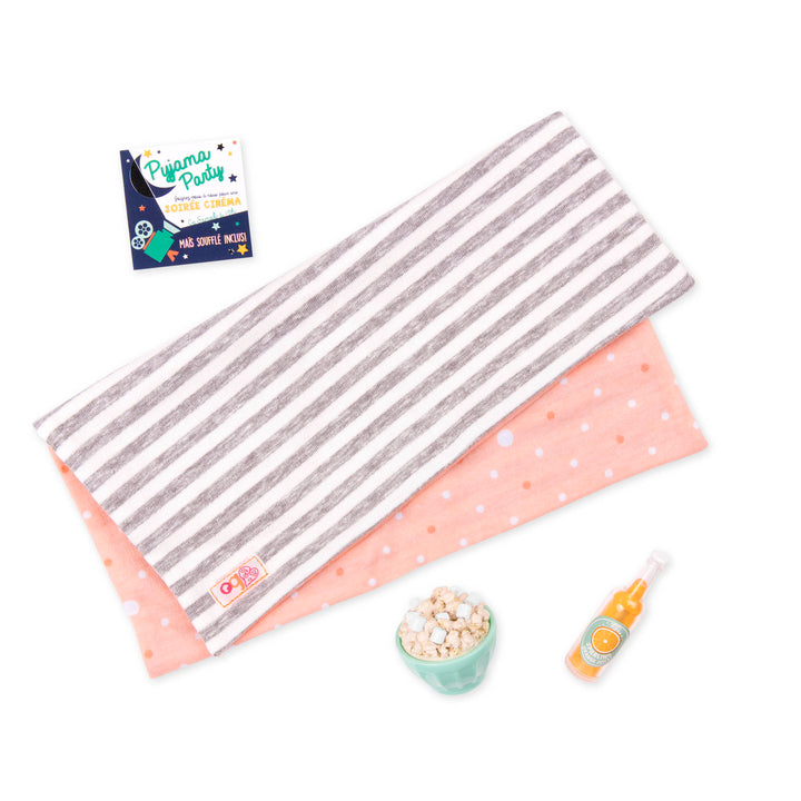 Slumber Party Set - Doll Sleepover Accessory - Small Accessories for Dolls - Our Generation