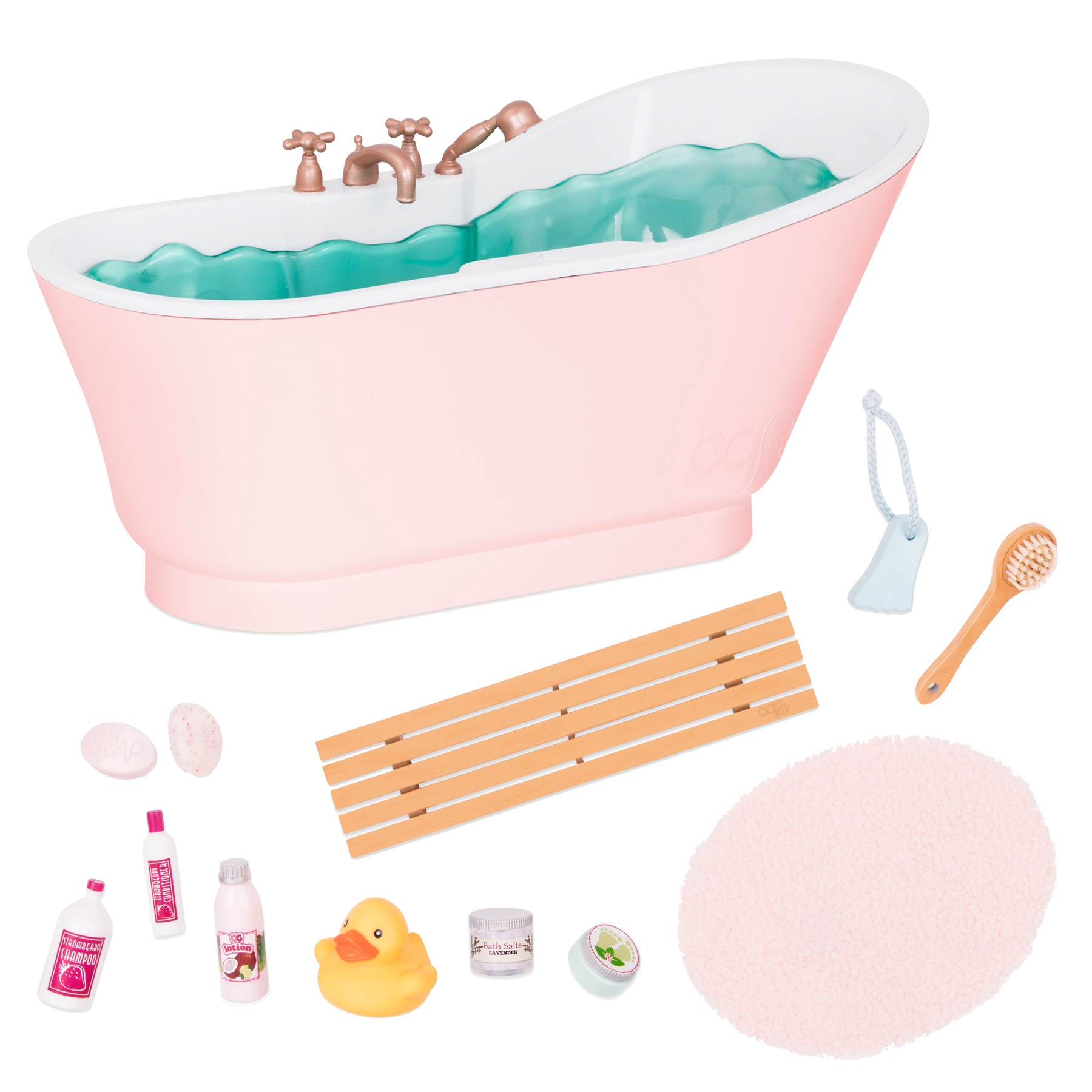 Bath Bubbly Set 46cm Doll Bathtub Our Generation – Our
