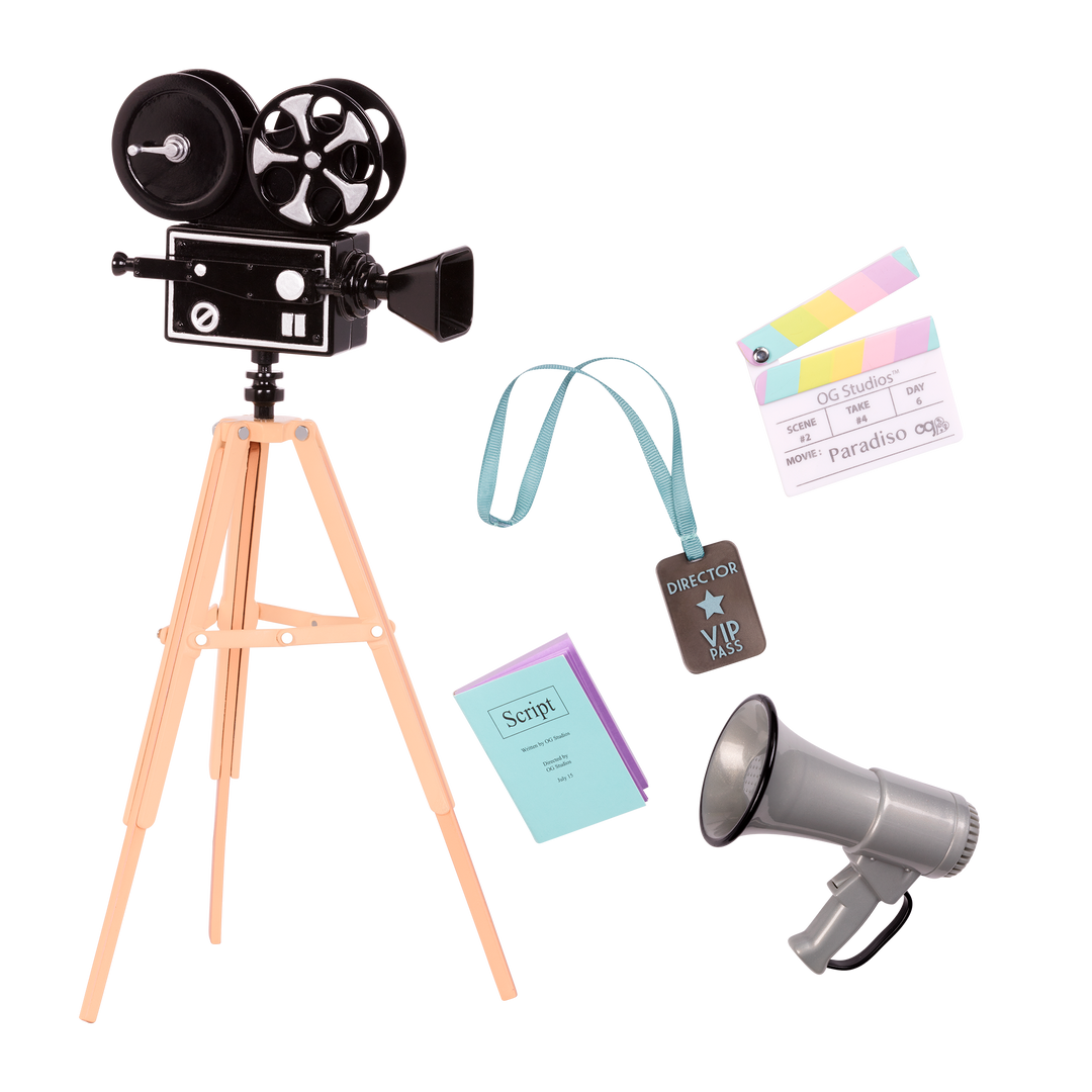 Camera's Rolling - Doll Film Making Set - Accessories for Our Generation Dolls - Our Generation UK