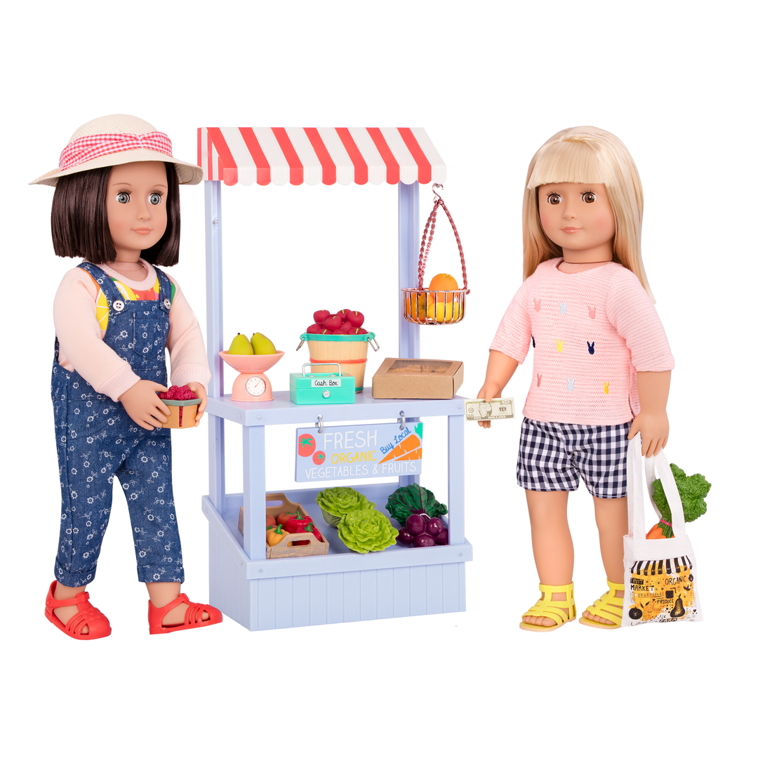 Farmers' Market Set with Everly and Rowan