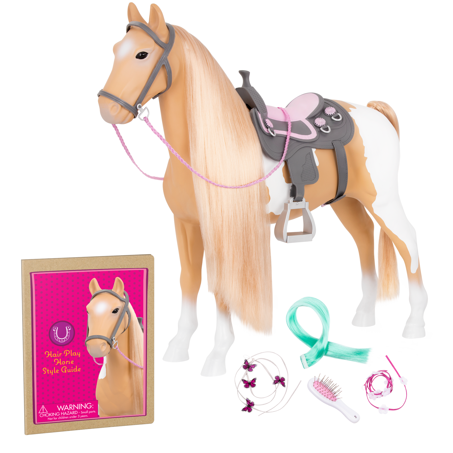 Playing horse toy shop