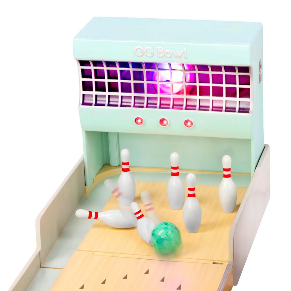 Let It Roll Bowling Alley - Bowling Alley for 46cm Dolls - Our Generation Doll Playset - Playset with Bowling Balls & Accessories - Gift Ideas for Kids  - Our Generation UK